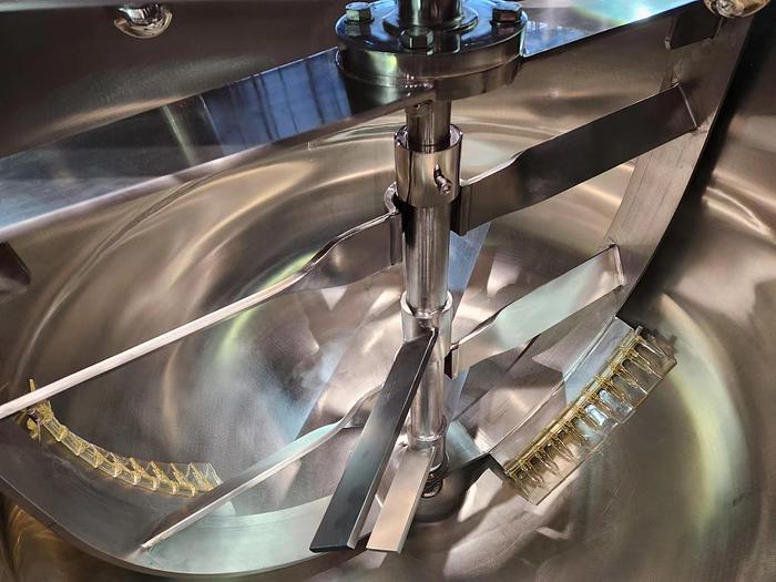 NEW 150 GALLON DOUBLE MOTION KETTLE - S/S - JACKETED