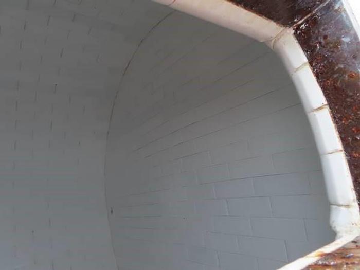 Used 5' x 42" LONG STEVECO PEBBLE MILL - ALUMINA BRICK LINED
