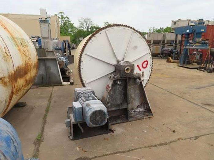 Used 5' x 42" LONG STEVECO PEBBLE MILL - ALUMINA BRICK LINED