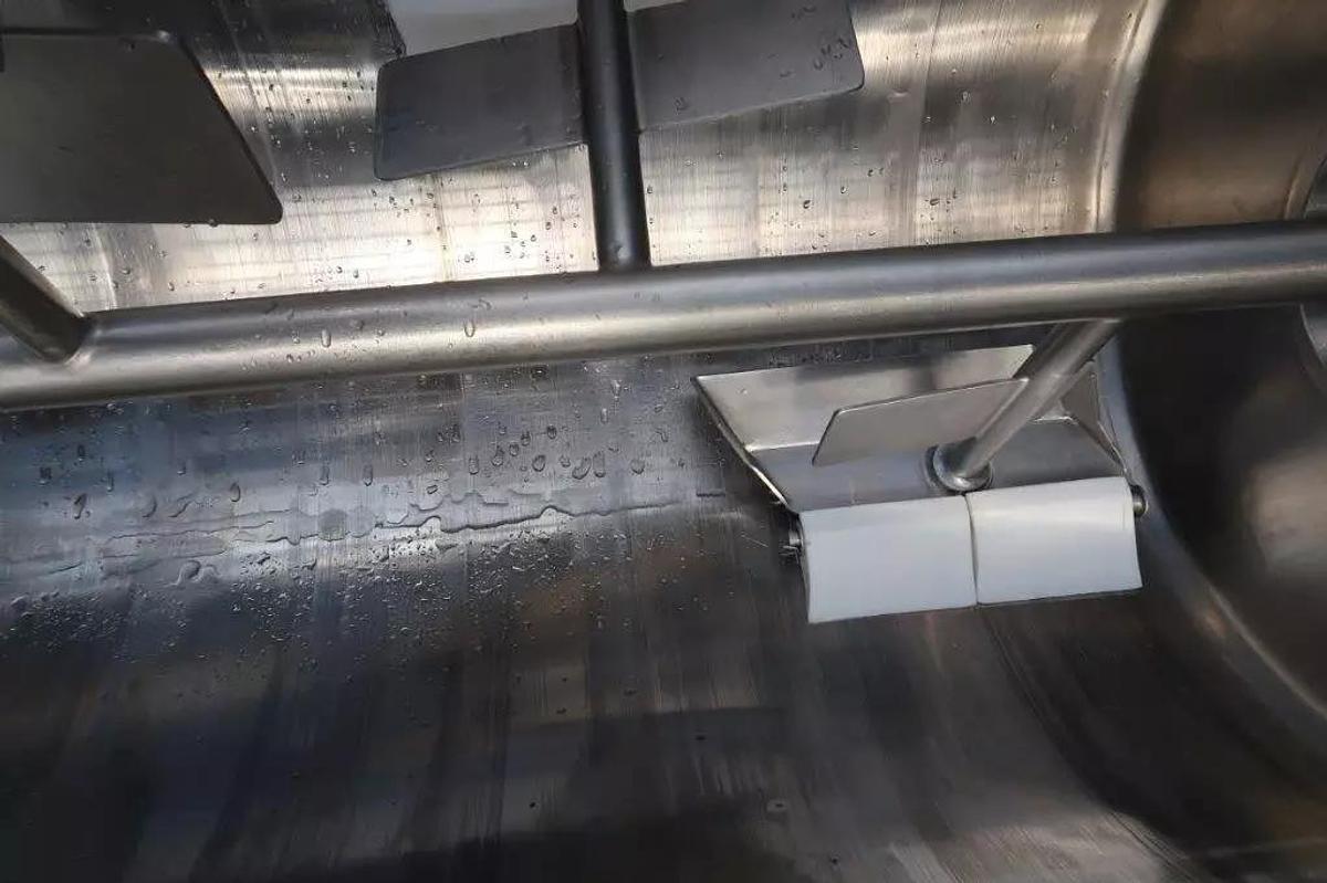 Used 20 CU. FT. WILL-FLOW PADDLE MIXER - S/S - 130 PSI JACKET