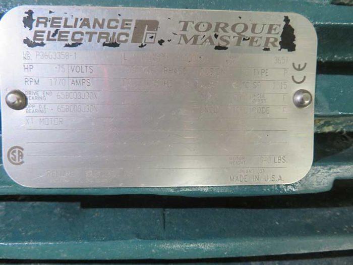 Used 250 CU. FT. RIBBON BLENDER - S/S - 75 HP