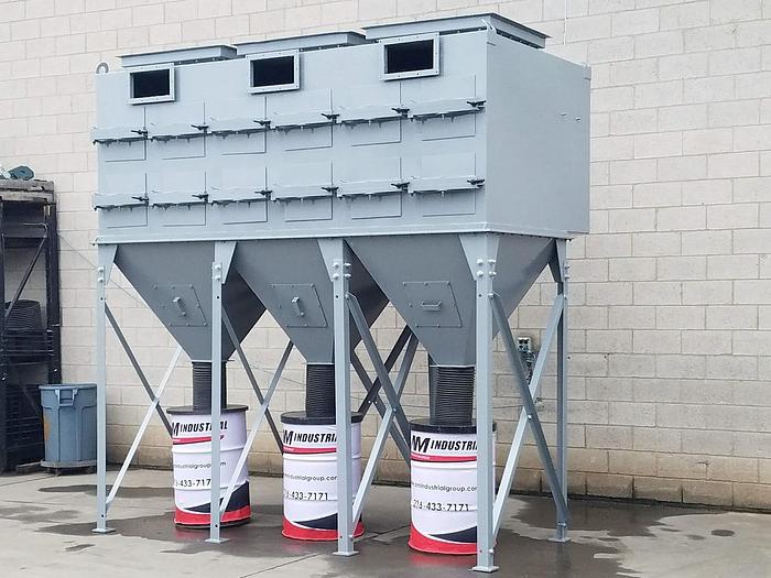 Refurbished WALTZ-HOLST 12,000 CFM CARTRIDGE TYPE DUST COLLECTION SYSTEM - RECONDITIONED