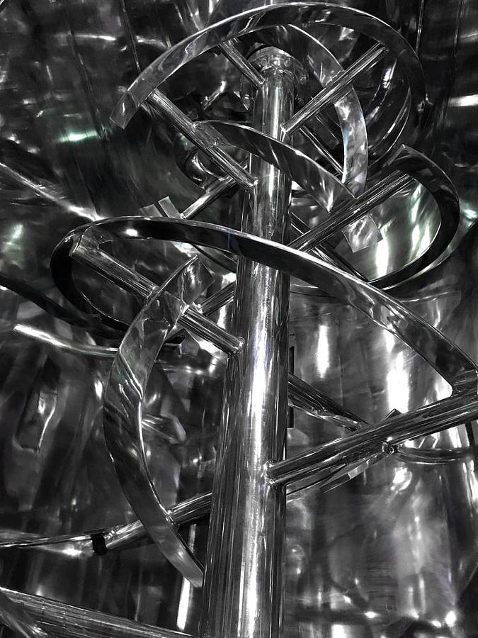 65 CU. FT. PAUL O. ABBE DOUBLE RIBBON BLENDER - 304 SS - 30 HP