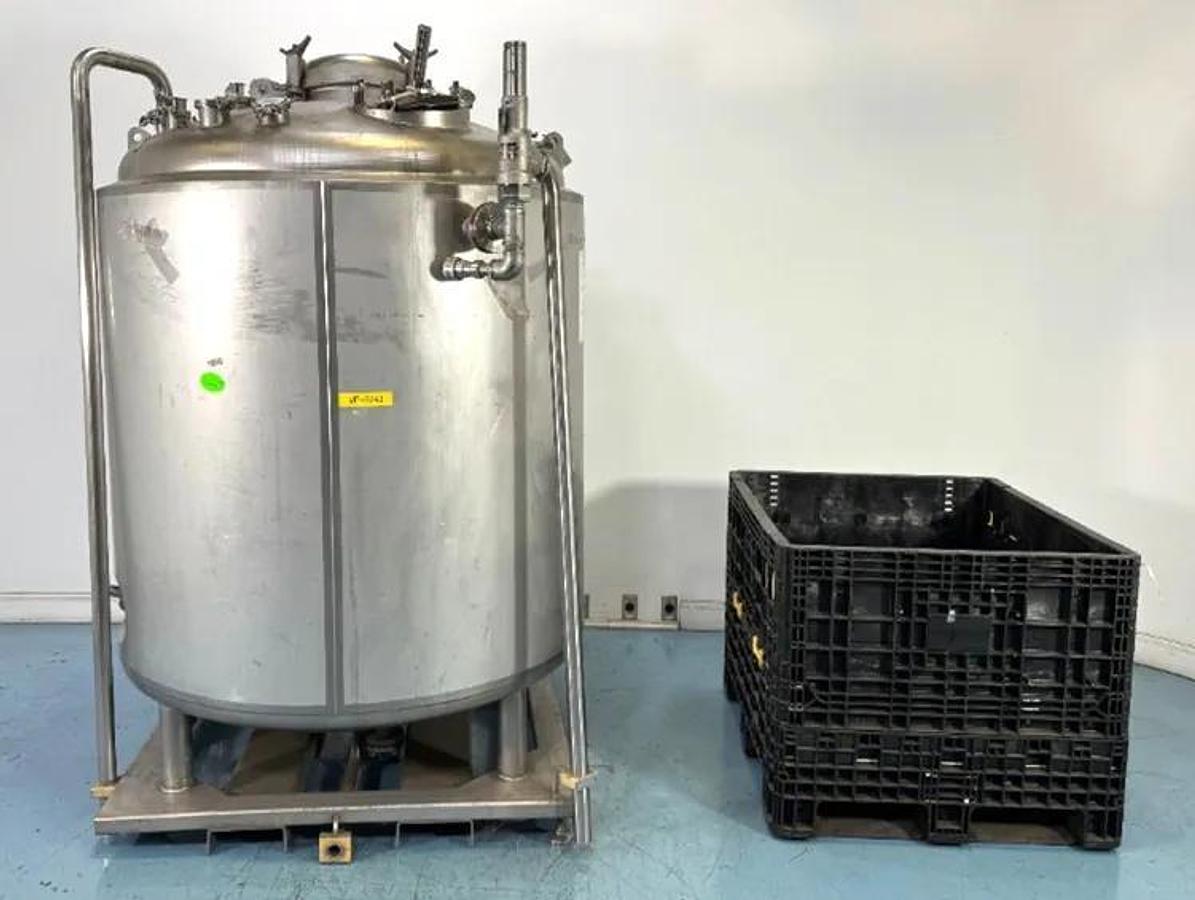 Used 528 GALLON (2000 LITER) PRECISION STAINLESS SANITARY REACTOR / FERMENTER