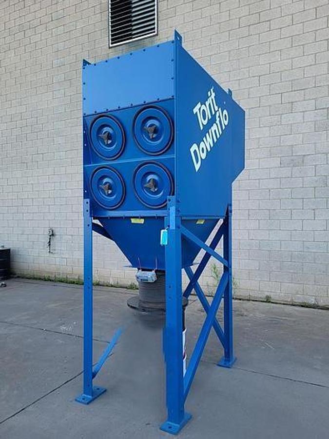 Refurbished DONALDSON TORIT MODEL DFT2-8 - 4,000 CFM CARTRIDGE TYPE DUST COLLECTION SYSTEM