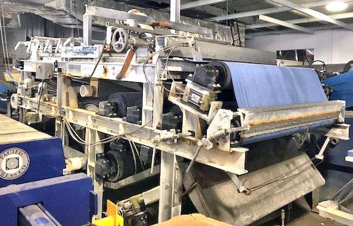 Used 120 GPM ASHBROOK KLAMPRESS WASTEWATER BELT PRESS - RECONDITIONED