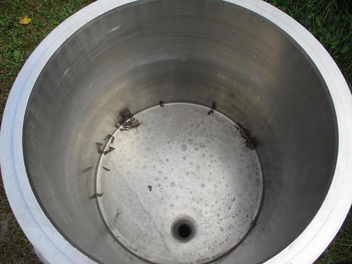 Used 40 GALLON MIX CAN FOR ROSS MIXER - S/S - JACKETED (4 AVAILABLE)