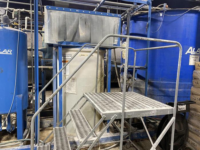 Used 3' x 4' ALAR ROTARY VACUUM DRUM FILTER - MODEL 340