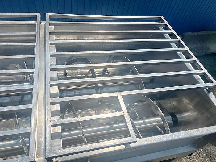 Used 150 CU. FT. RIETZ S/S DOUBLE RIBBON BLENDER