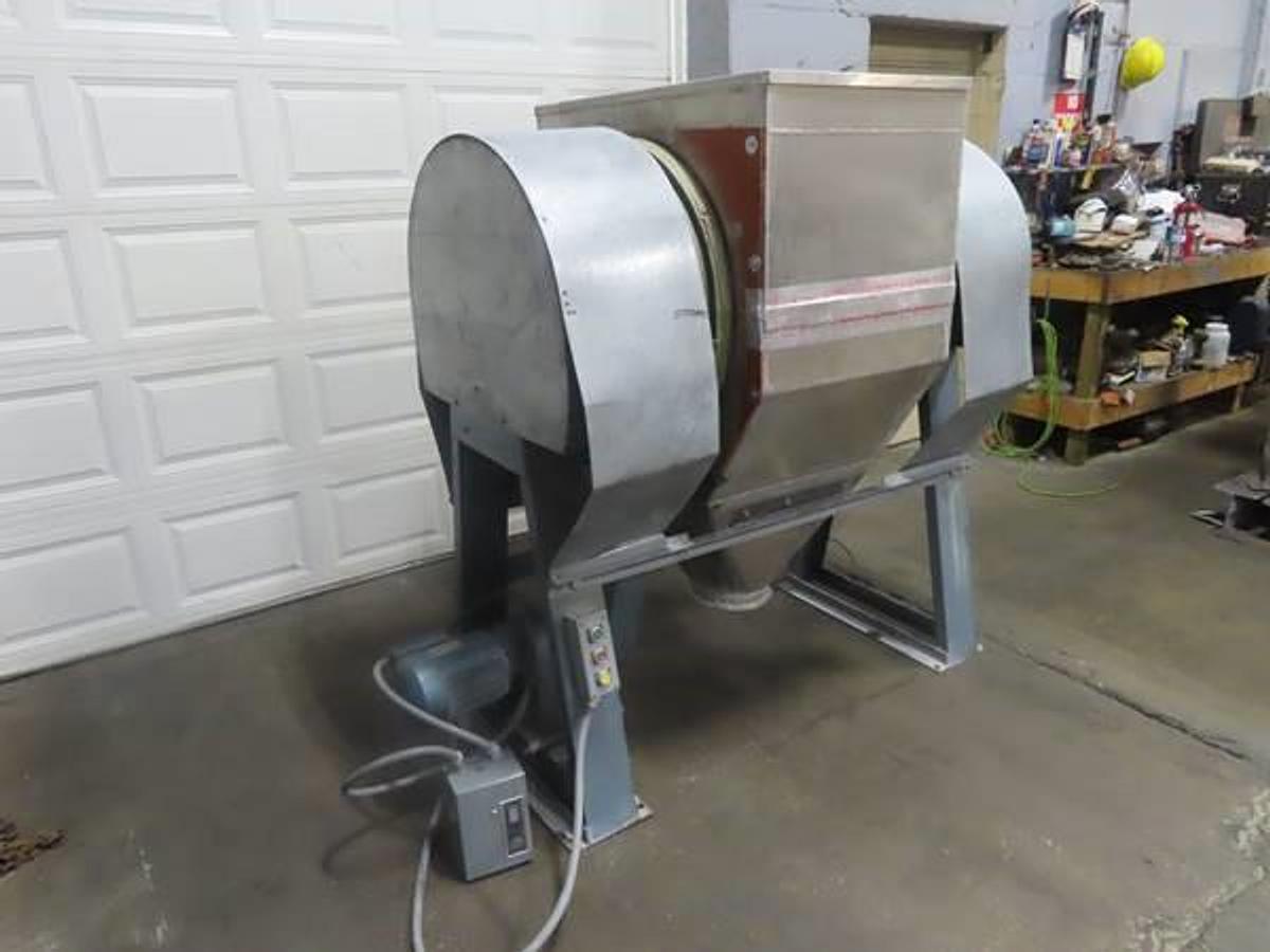 Used 30" x 42" DRY DISCHARGE PEBBLE MILL