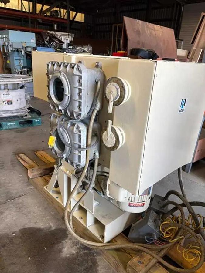 Used 3 GALLON ROSS DUAL SHAFT MIXER - S/S - JACKETED