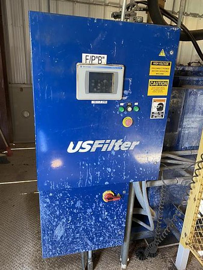 Used 100 CU. FT. US FILTER J-PRESS FILTER PRESS - 1200MM