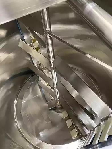 Used 500 GALLON LEE DOUBLE MOTION MIX TANK - 316 S/S - 100 PSI JACKET