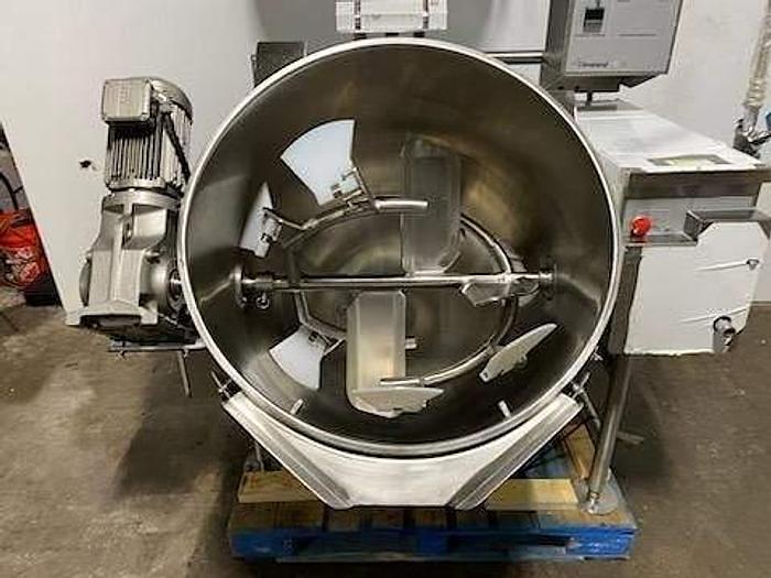 Used 60 GALLON CLEVELAND NATURAL GAS SELF CONTAINED AGITATED KETTLE