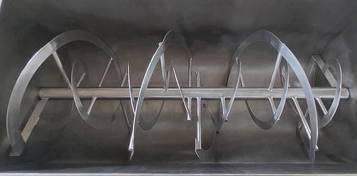 NEW HEAVY DUTY 100 CU. FT. DOUBLE RIBBON BLENDER - S/S - 40 HP