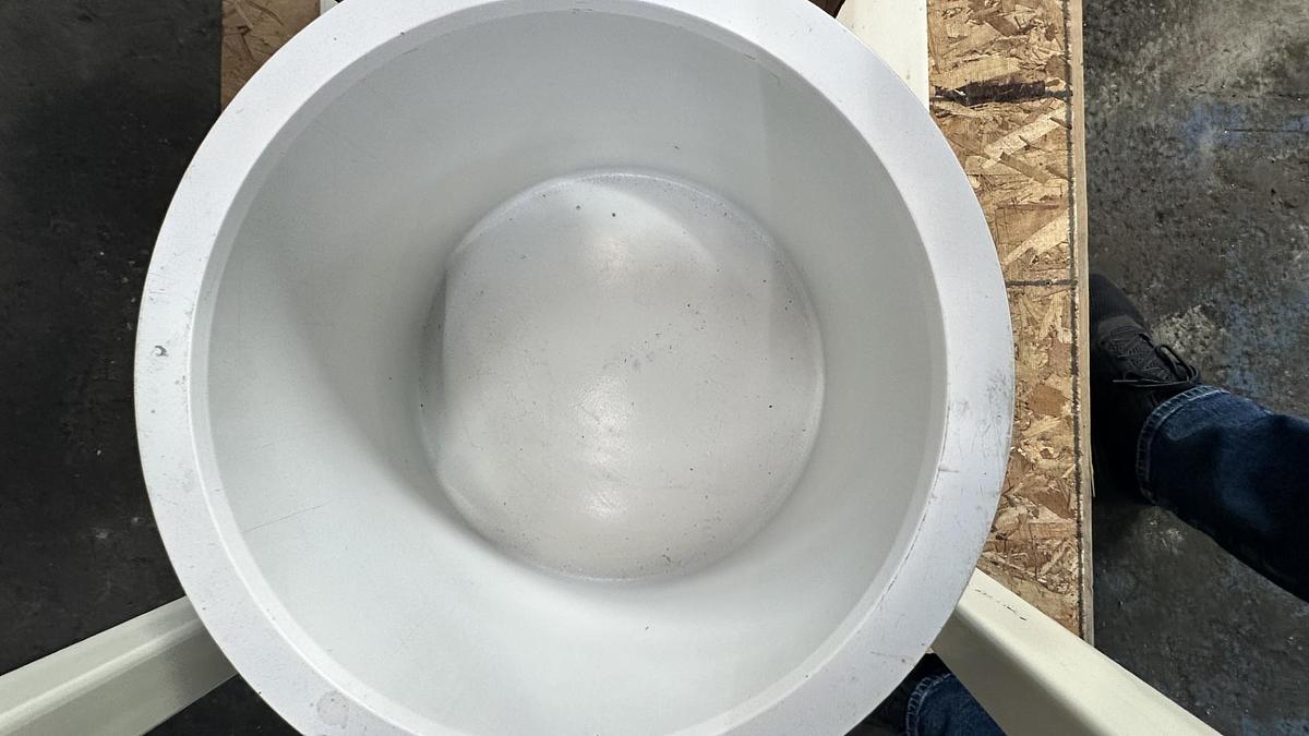 Used 4 GALLON ROSS DOUBLE PLANETARY MIXER WITH DISCHARGE RAM PRESS