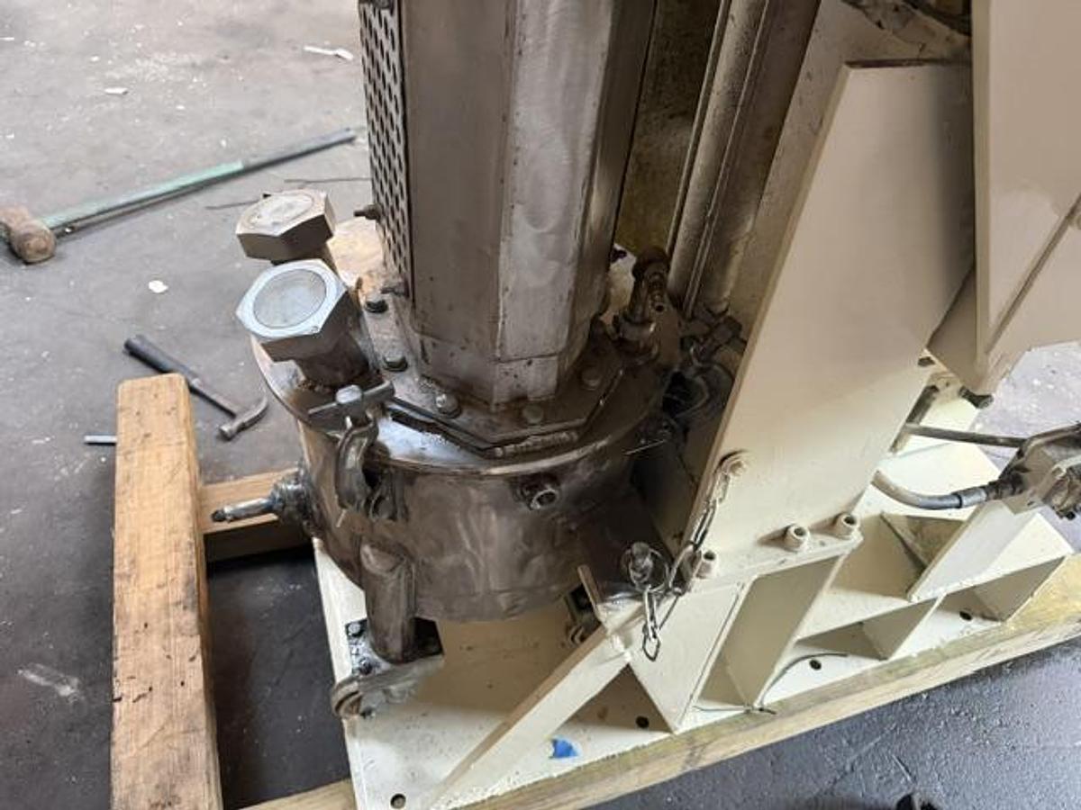 Used 3 GALLON ROSS DUAL SHAFT MIXER - S/S - JACKETED