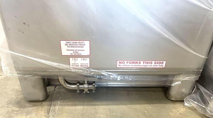 Used UNUSED 350 GALLON LIQUITOTE TOTES - 316L S/S (32)
