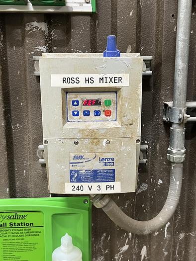 Used 7.5 HP ROSS HIGH SPEED DISPERSER
