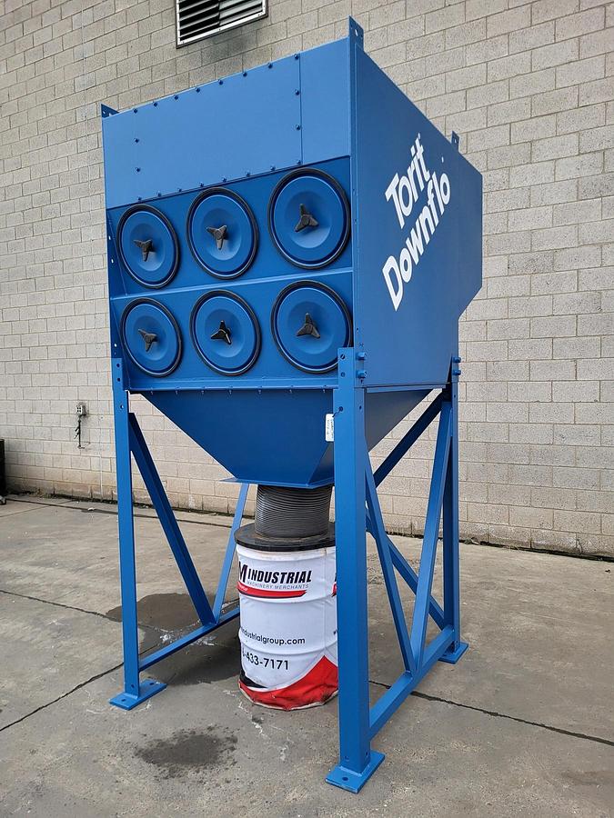 Refurbished DONALDSON-TORIT MODEL DFT2-12 CARTRIDGE TYPE DUST COLLECTOR - 6,000 CFM - RECONDITIONED