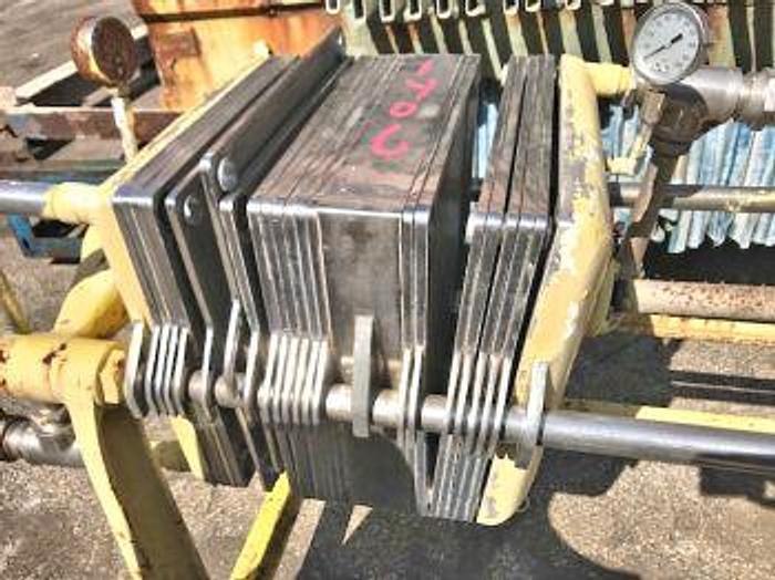 Used .25 CU. FT. ERTEL ALSOP PLATE & FRAME FILTER PRESS - S/S