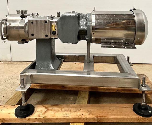 Used 10 HP WAUKESHA CHERRY-BURRELL POSITIVE DISPLACEMENT PUMP - S/S