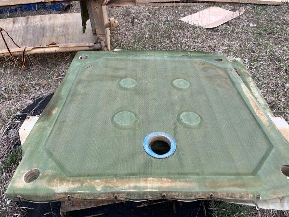 Used 40 CU. FT. FILTER PRESS - 1200 MM