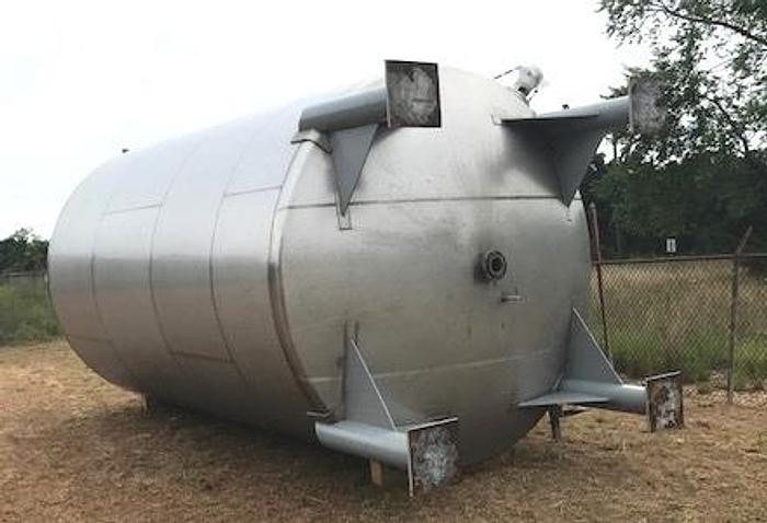 11,500 GALLON MIX TANK WITH DISH BOTTOM S/S