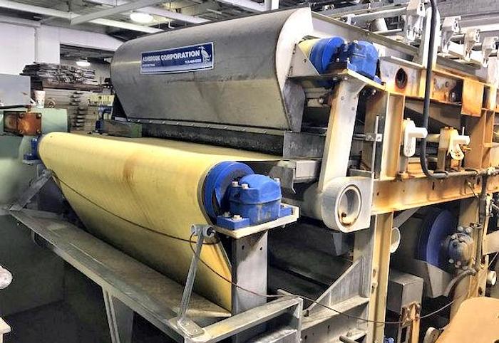 Used 120 GPM ASHBROOK KLAMPRESS WASTEWATER BELT PRESS - RECONDITIONED