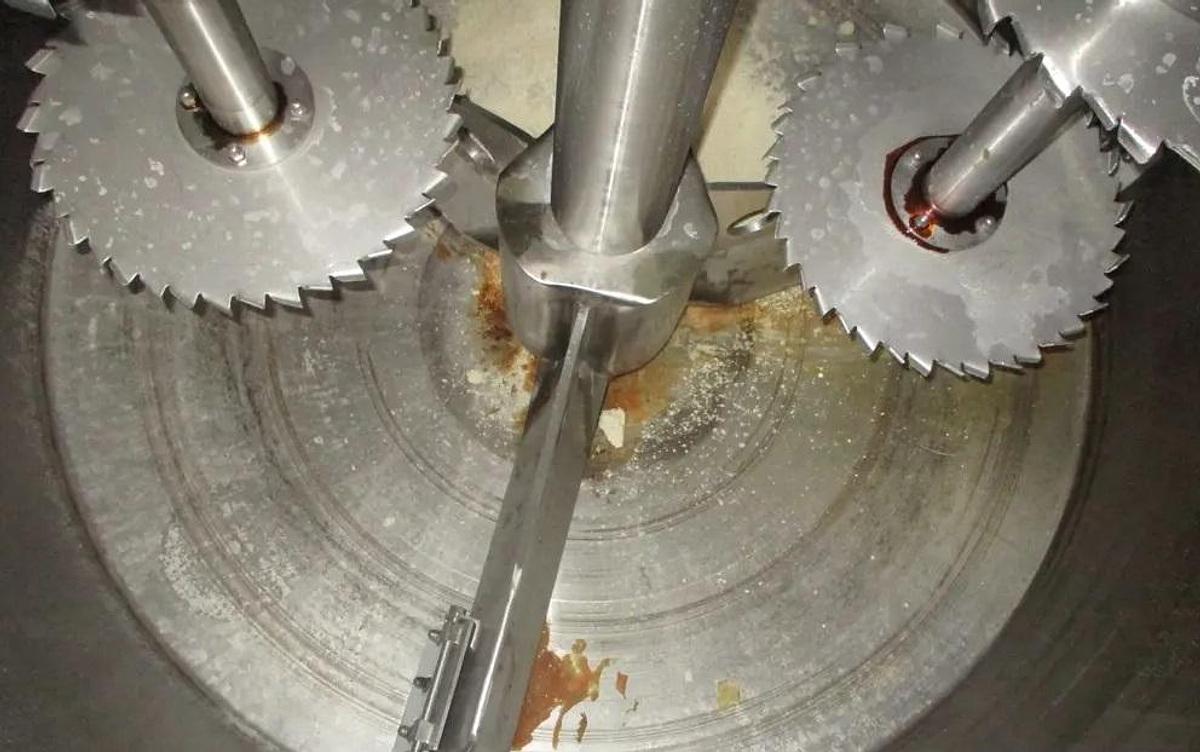 Used 500 GALLON ROSS TRIPLE SHAFT MIXER - 316L S/S - VACUUM - JACKETED