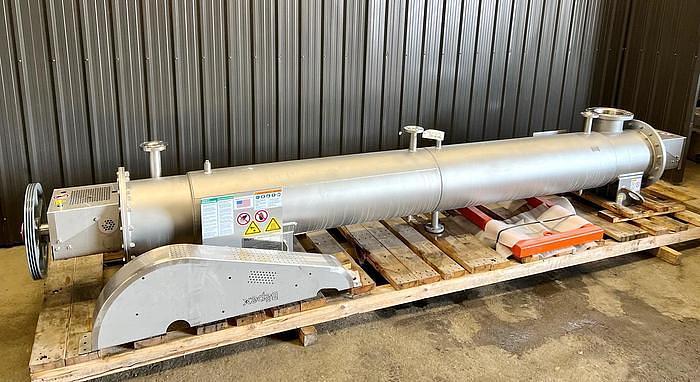 Used 16" DIA. x 10' L BEPEX SOLIDAIRE PADDLE DRYER - S/S - JKTD.