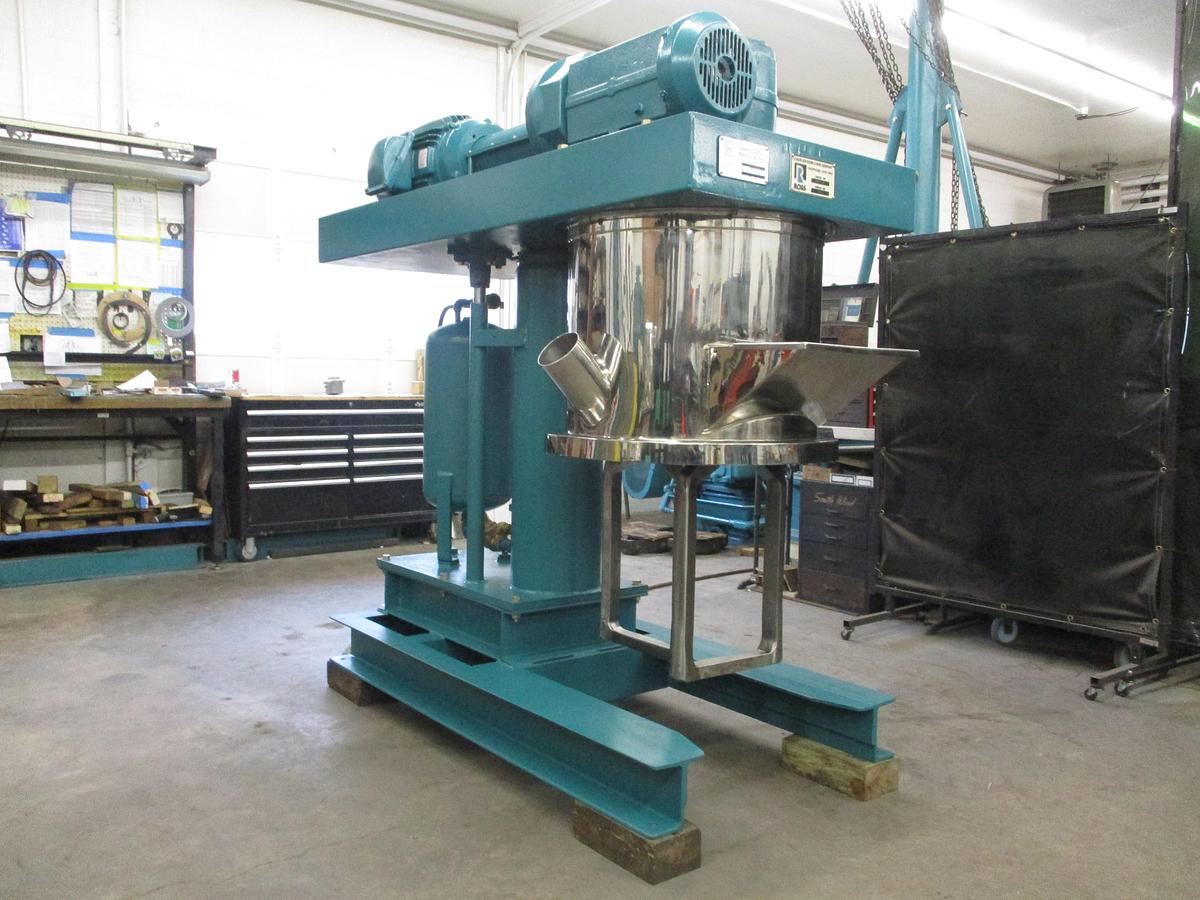 Refurbished 40 GALLON ROSS DOUBLE PLANETARY MIXER - S/S - NON-VACUUM - JACKETED