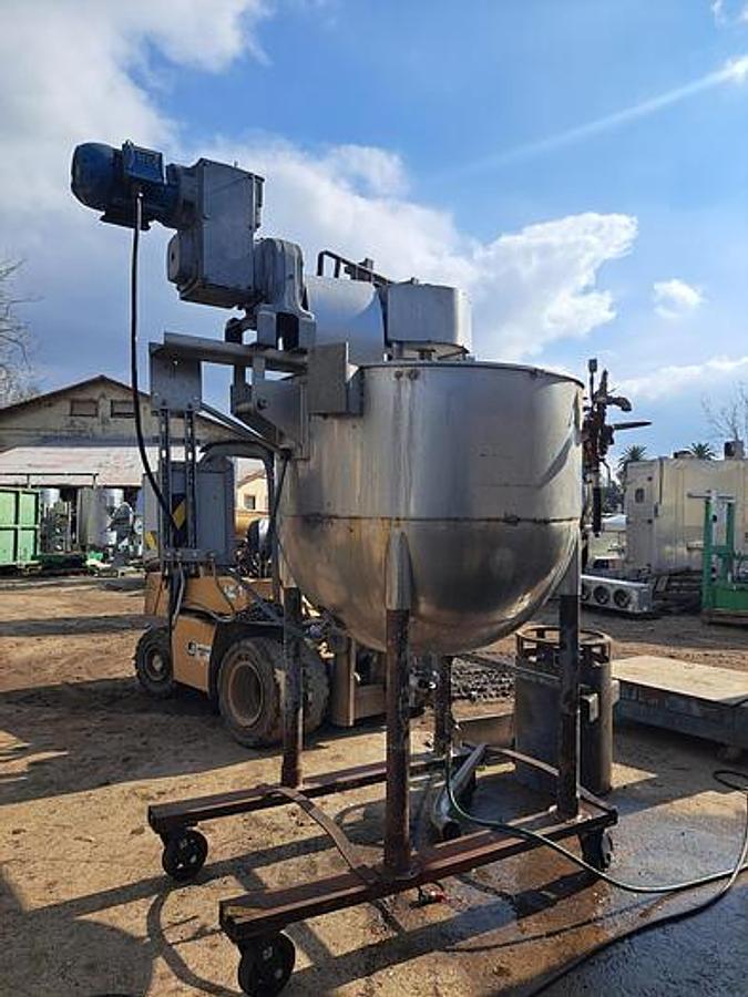 Used 360 GALLON LEE AGITATED KETTLE - S/S - 40 PSI