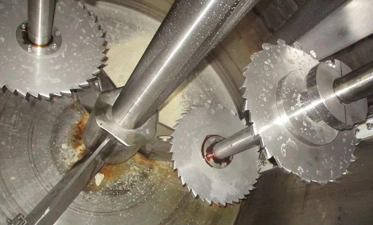 Used 500 GALLON ROSS TRIPLE SHAFT MIXER - 316L S/S - VACUUM - JACKETED