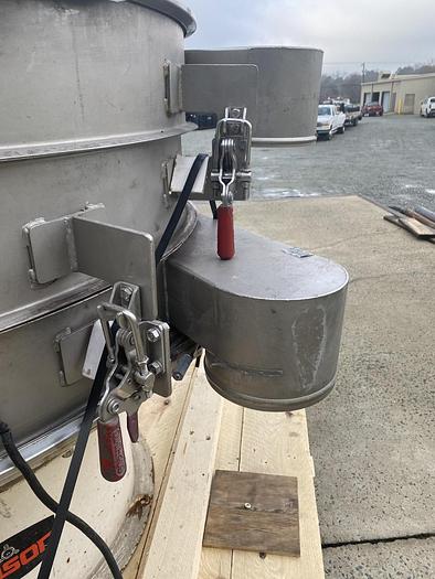 Used 48" KASON SCREENER - S/S - 2 DECK - 3 SPOUT - TOP COVER