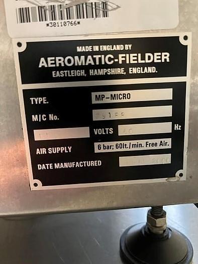 Used AEROMATIC FELDER TABLE TOP FLUID BED DRYER GRANULATOR COATER