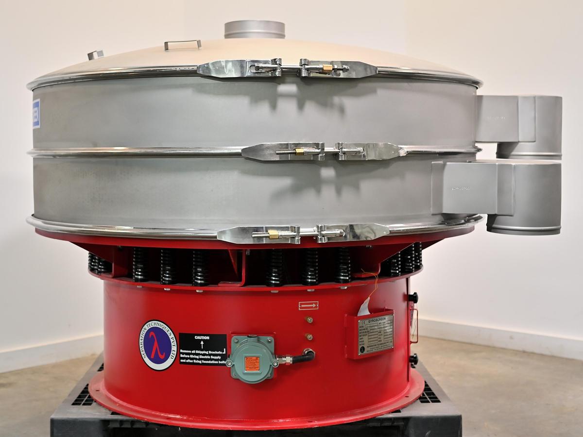 NEW 60" CIRCULAR SCREENER - S/S - 1 DECK (2 SPOUT)
