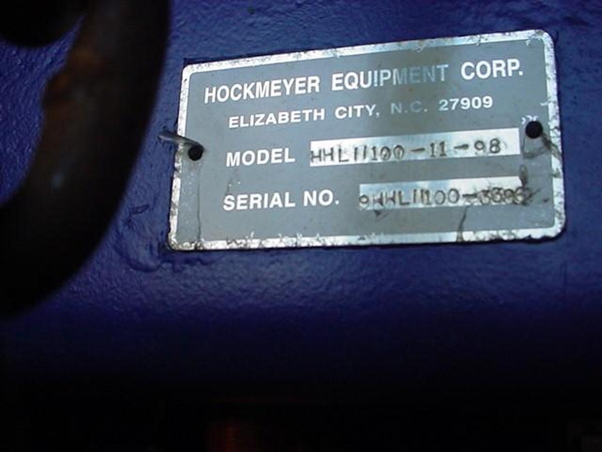 Used 100 GALLON HOCKMEYER DUAL SHAFT MIXER – S/S – VACUUM – JACKETED (#9212)
