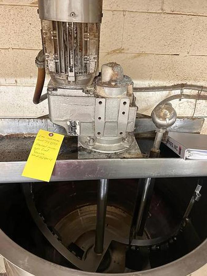 Used 75 GALLON LEE AGITATED KETTLE - S/S - JACKETED