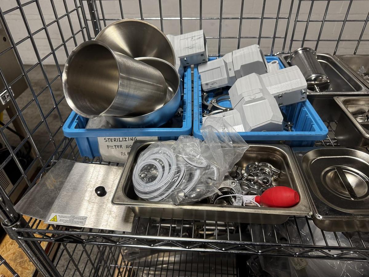 Used 2 GALLON ROSS PLANETARY DISPERSER WITH DISCHARGE RAM - 316L S/S - JACKETED