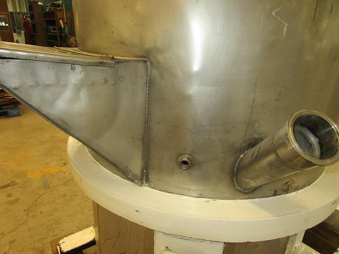 Used 75 GALLON ROSS DOUBLE PLANETARY MIXER - NON-VACUUM WITH (2) SINGLE WALL MIX CANS