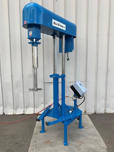 Used 5 HP SHAR HIGH SPEED DISPERSER - AIR LIFT - UL LISTED