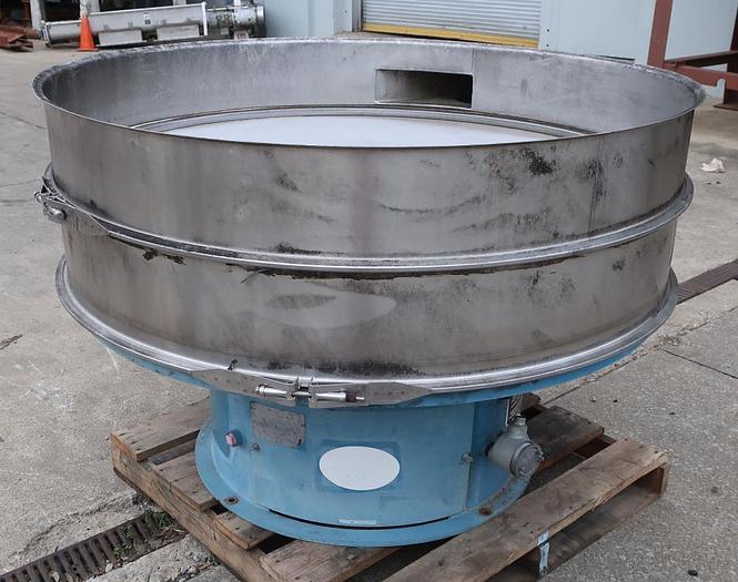 Used 60" CIRCULAR SCREENER (SIMILAR TO A SWECO) - S/S - 1 DECK - 2.5 HP