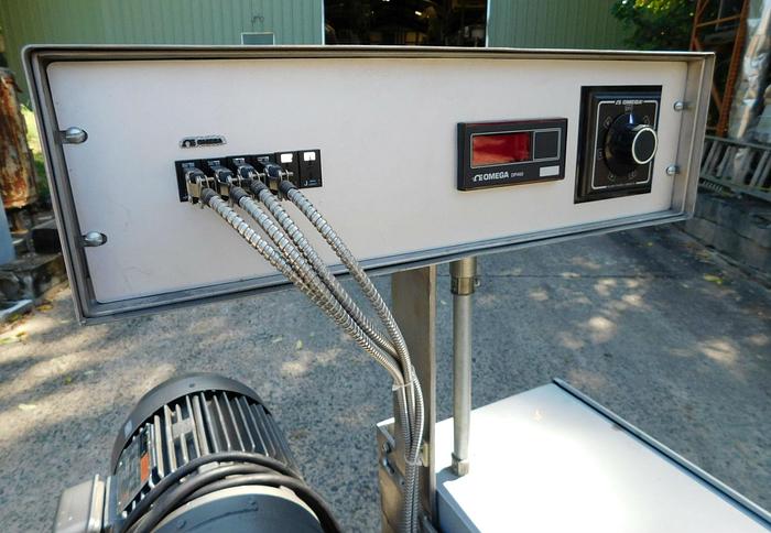 Used WAUKESHA CHERRY BURRELL LABORATORY SCRAPE SURFACE HEAT EXCHANGER BY VOTATOR - S/S