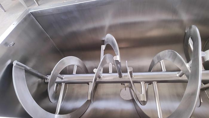 NEW 35 CU. FT. DOUBLE RIBBON BLENDER - S/S - 15 HP