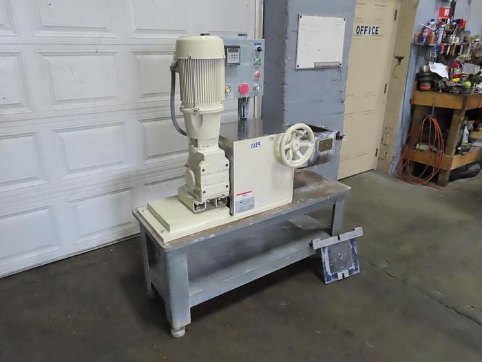 Used 1.5 GALLON TELEDYNE READCO DOUBLE ARM SIGMA BLADE MIXER - S/S - JACKETED