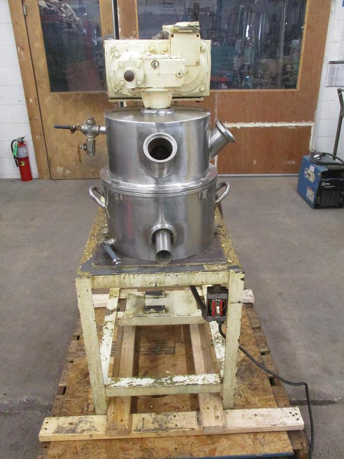 Used 4 GALLON ROSS DOUBLE PLANETARY MIXER - S/S - VACUUM - JACKETED