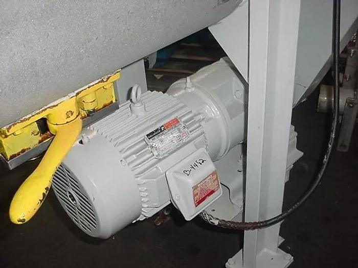 Used 5 CU. FT. J.H. DAY DOUBLE RIBBON BLENDER - SANITARY S/S - 3 HP