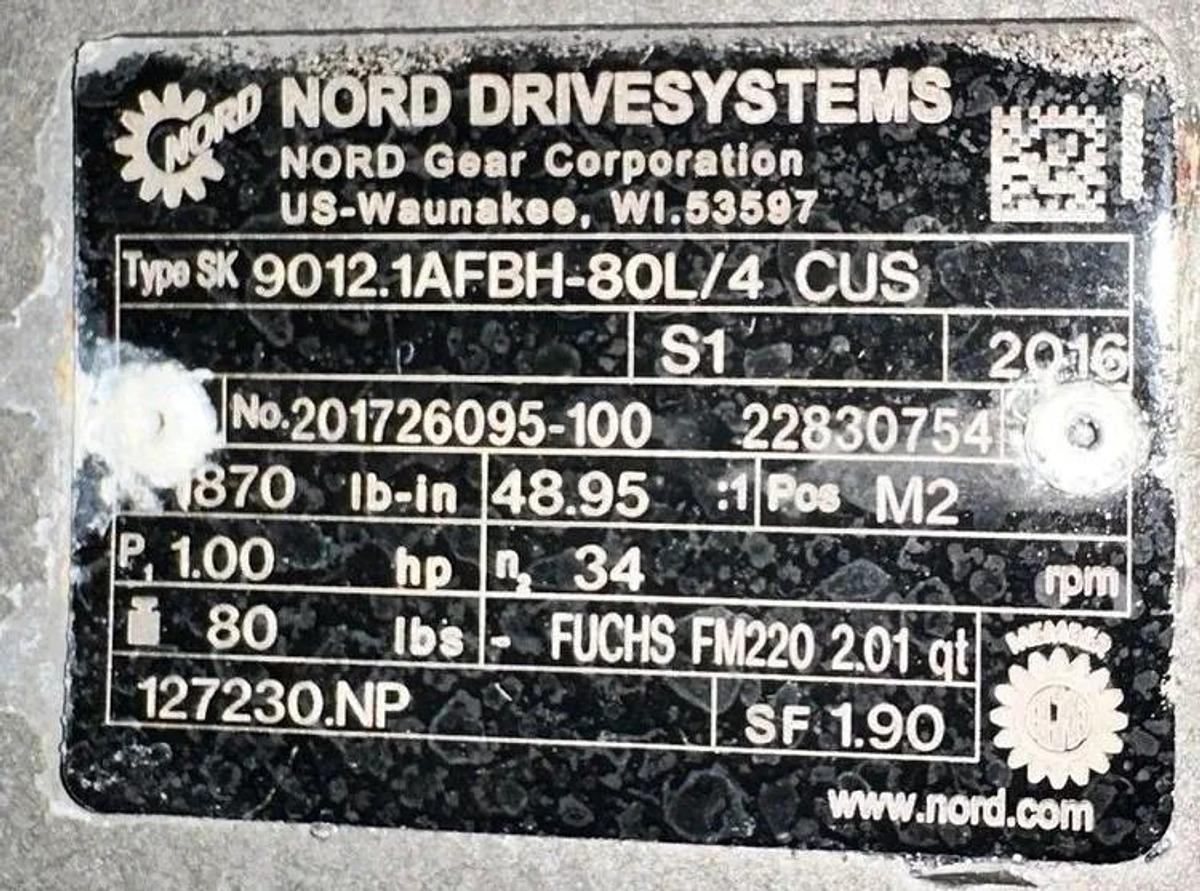 Used MEPACO MODEL 170 TWIN SHAFT PADDLE MIXER - 100#