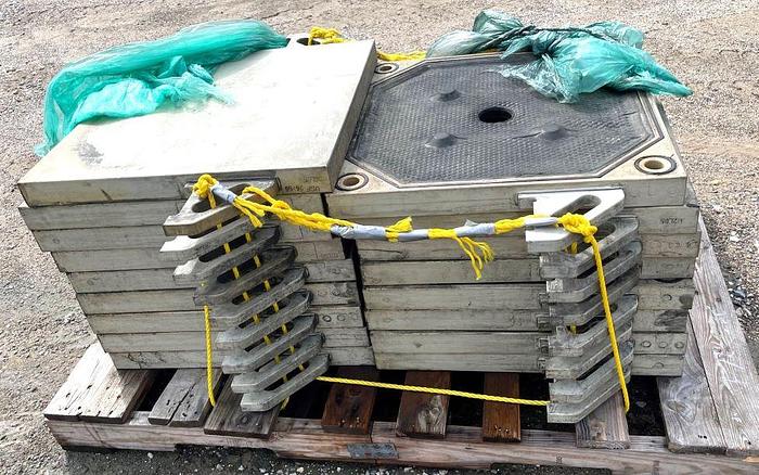 Used 5 CU. FT. US FILTER J-PRESS - 630 MM - AUTOMATIC (EXPANDABLE)